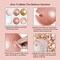 154 PCS Rose Gold Balloons Garland Arch Kit, Rose Gold Pink White Confetti Balloons for Women Girls Princess Engagement Bridal Shower Wedding Bachelorette Brithday Party Decoration…
